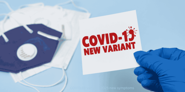 COVID-19 variants 2025 new symptoms