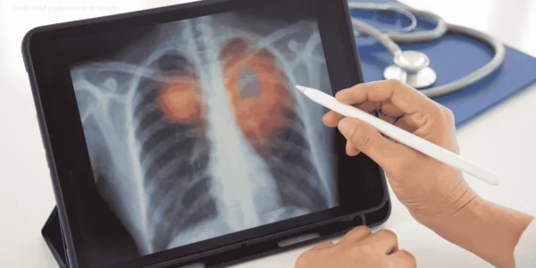 treat mild pneumonia at home