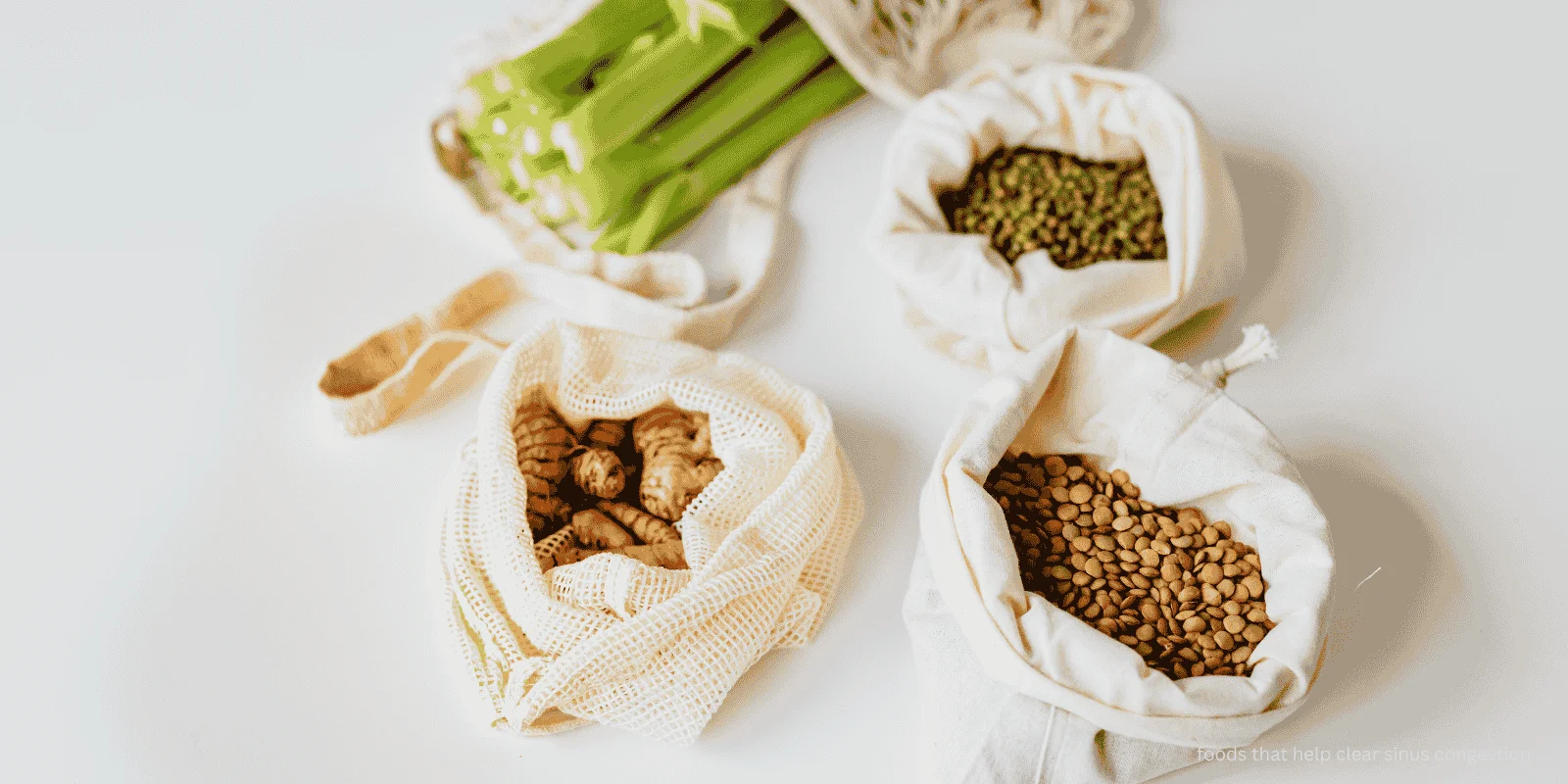 foods that help clear sinus congestion