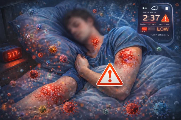 does poor sleep increase infection risk