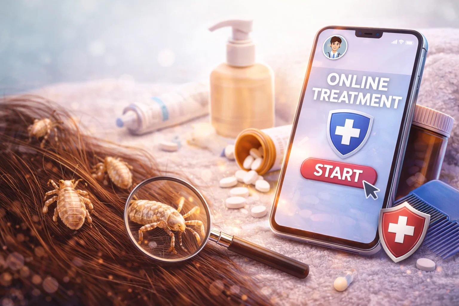 lice after spring break online treatment