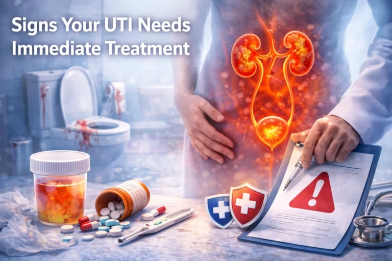 signs your UTI needs immediate treatment