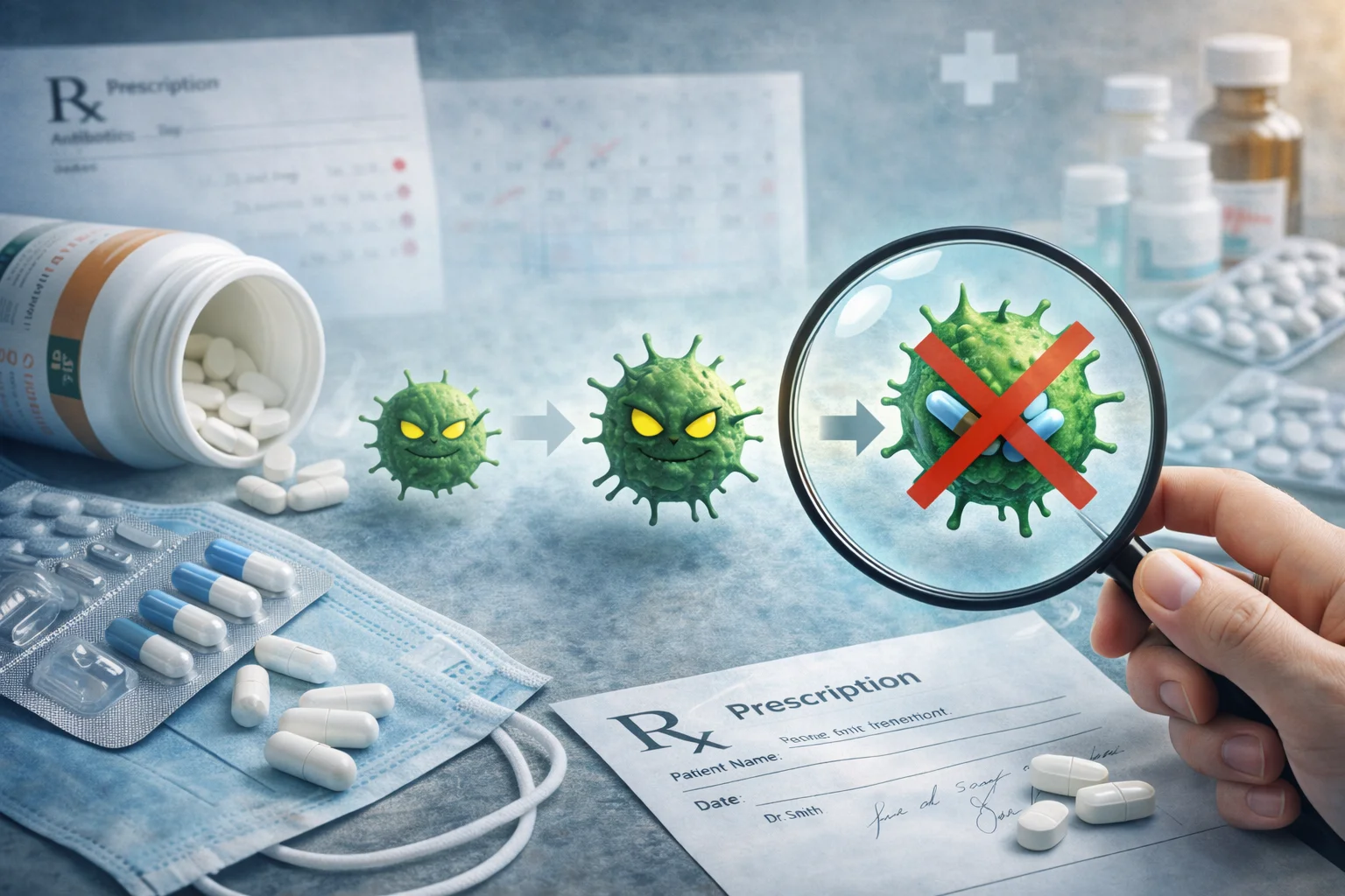 why infection keeps coming back after treatment