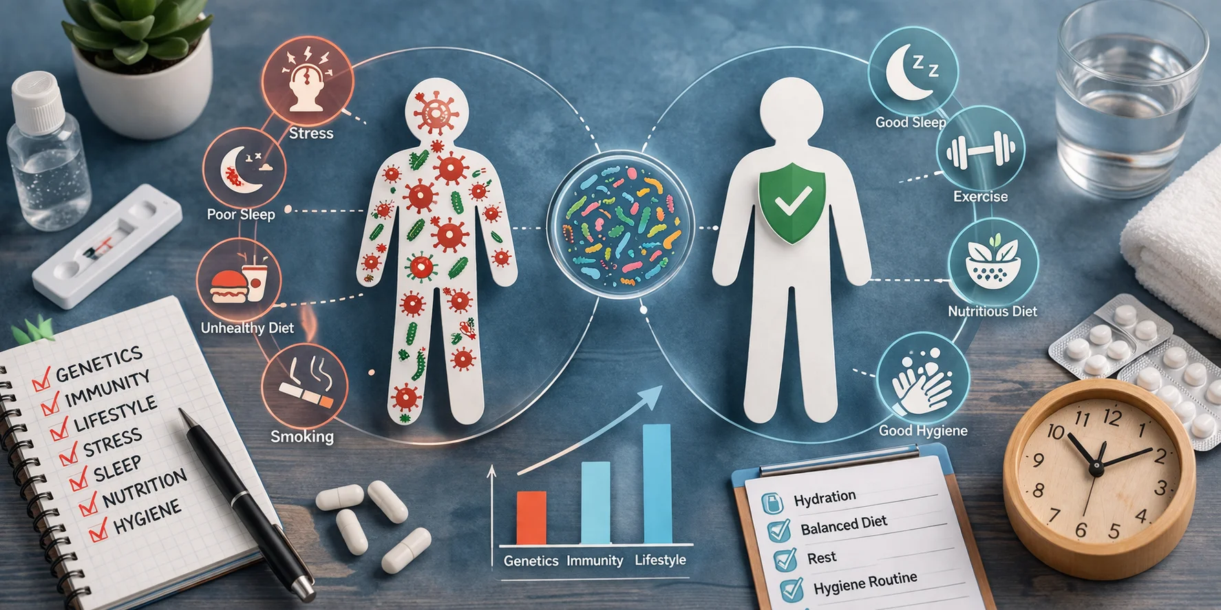 why some people get infections more often