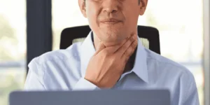 sore throat burning sensation in nose causes